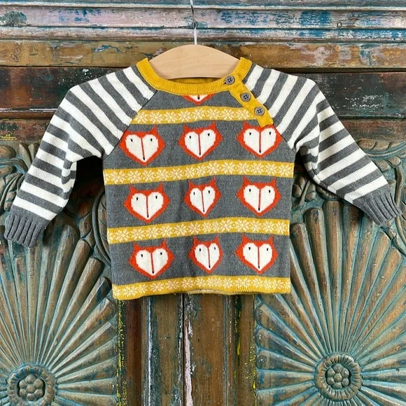 Hanna Andersson Shirts Tops Hanna Andersson Fox Sweater